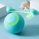 Bolinha Rolante Automática Recarregável para Gatos